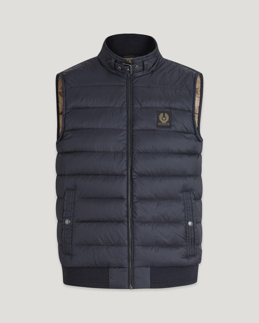 Belstaff Blue Men's Circuit Gilet Down Filled Nylon for men