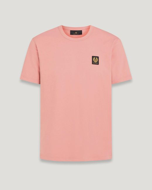 Camiseta Belstaff de hombre de color Pink