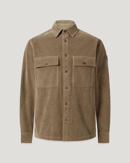 Belstaff Natural Men's Ravine Cotton Corduroy for men
