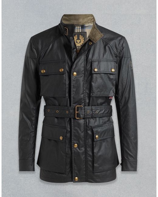 Belstaff Black Roadmaster Jacket for men