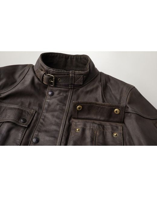 Belstaff Black Legacy Gangster Jacket for men