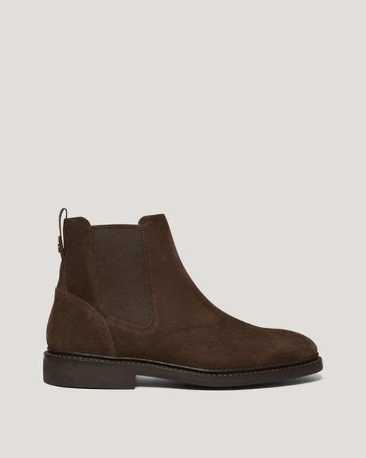Belstaff Brown Men's Roebuck Boot Suede for men