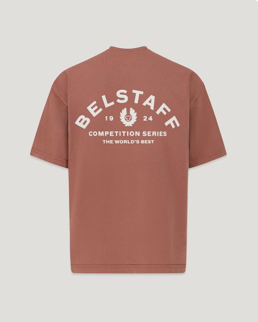 Belstaff Pink Competition T-shirt for men