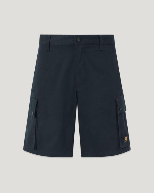 Belstaff Blue Route Cargo Short for men
