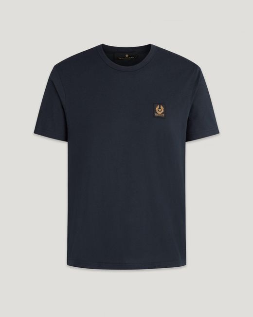 Belstaff Blue Men's T-shirt Cotton Jersey for men