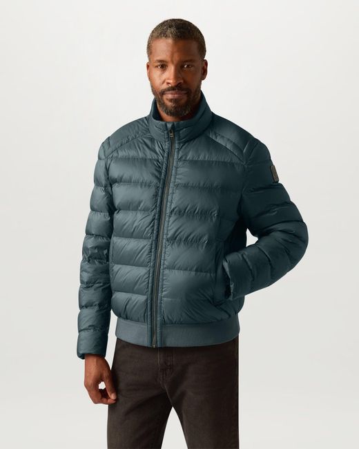 Belstaff Blue Men's Compound Jacket Down Filled Nylon for men