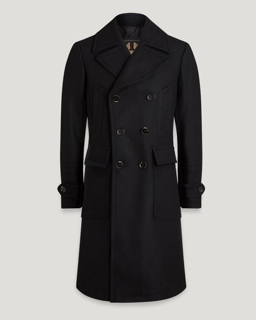 Belstaff Black Milford Coat for men