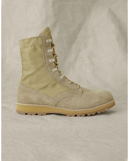 Belstaff Natural Storm Leather Boot for men