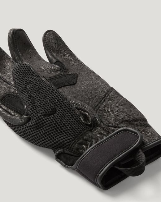 Belstaff Black Men's Twyford Motorcycle Glove for men
