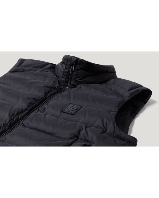 Belstaff Blue Men's Compound Gilet Down Filled Nylon for men