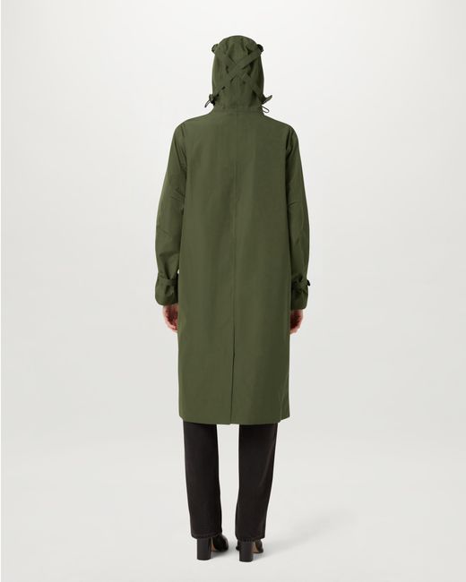Belstaff Green Navis Parka Tri Tech Shell