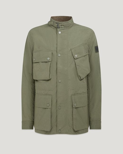 Belstaff Green Service Fieldmaster Jacket for men