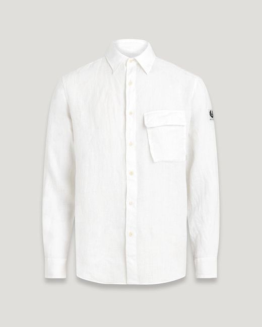 Belstaff Scale hemd in White für Herren