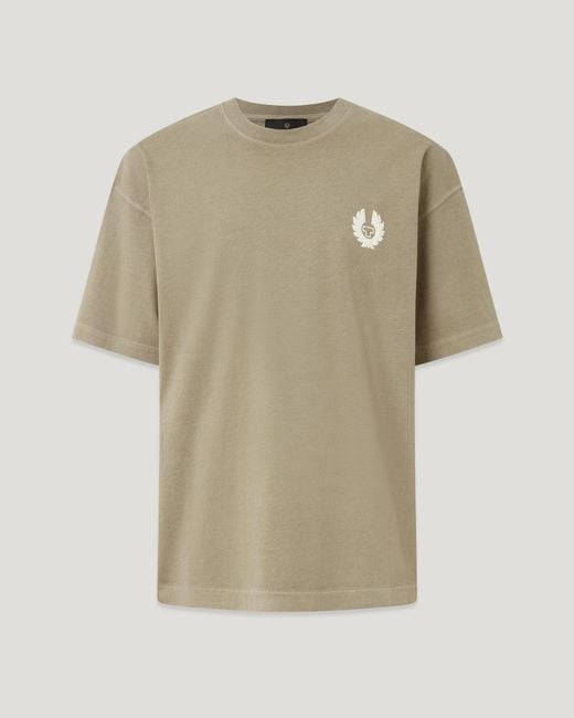 Belstaff Natural Men's Competition T-shirt Cotton Jersey for men
