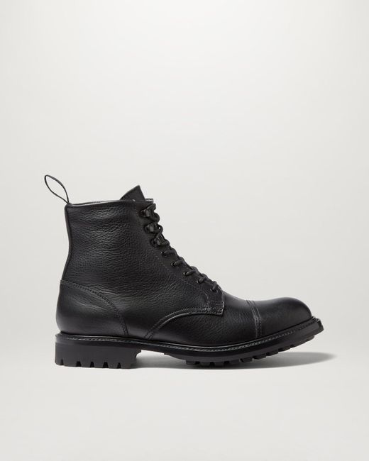 Belstaff Black X Grenson Service Boot No 3 for men