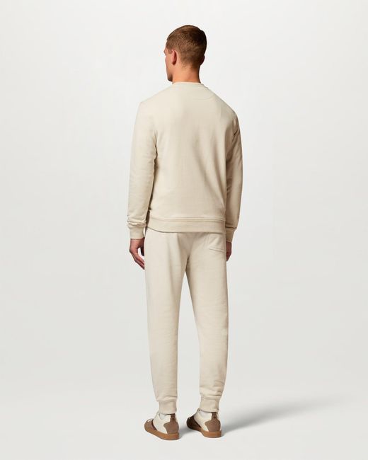 Belstaff Natural Men's Sweatshirt Cotton Fleece for men