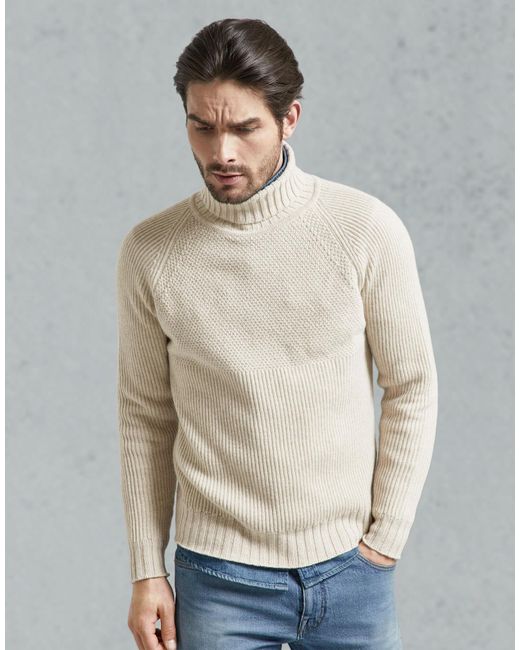 Belstaff Wool Marine Roll Neck in 