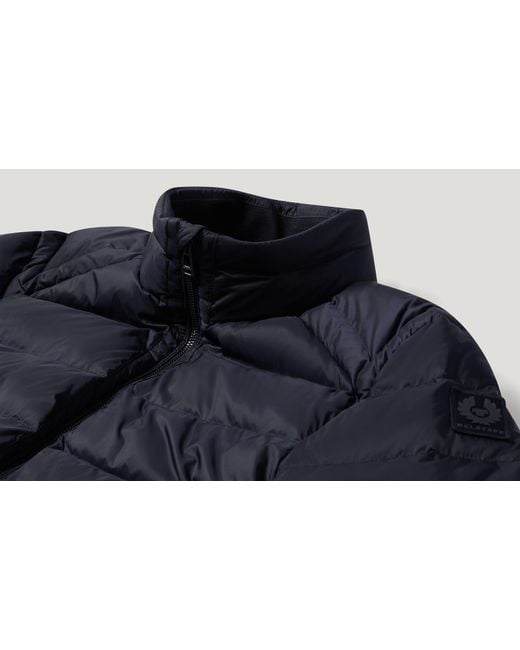 Belstaff Blue Men's Compound Jacket Down Filled Nylon for men