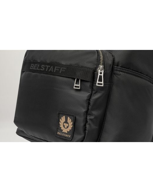 Belstaff Black Urban Backpack for men
