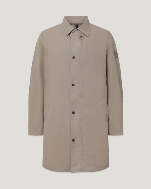 Belstaff Natural Men's Farer Coat Alpha Nylon for men