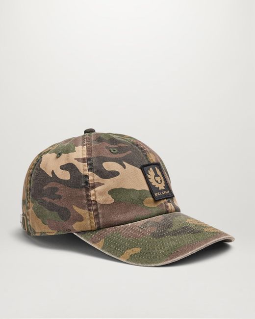 Belstaff Multicolor Phoenix Camo Patch Cap