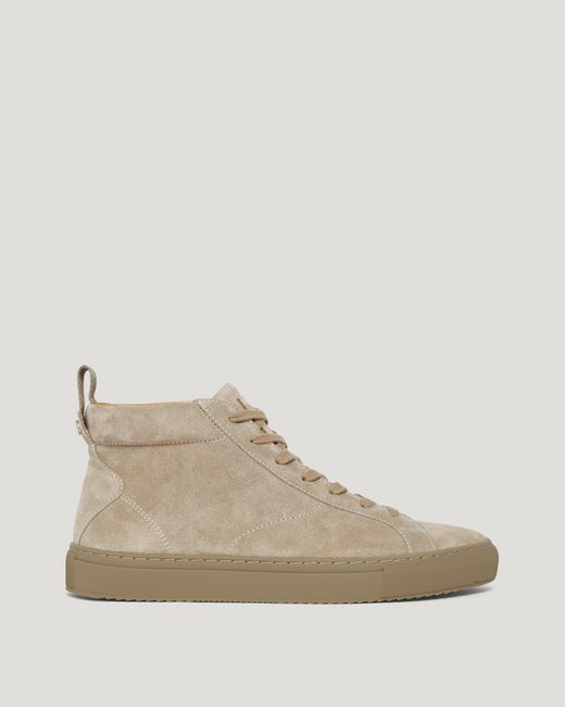 Belstaff Natural Men's Forber Trainer Suede for men