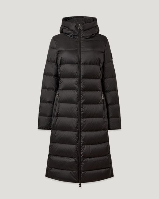 Belstaff Black Women's Canmore Coat Down Filled Nylon