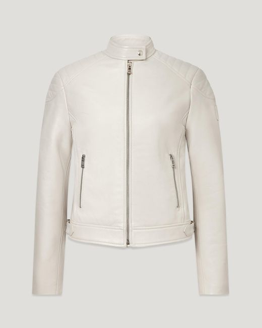 Belstaff Natural Women's Mollison Jacket Matt Nappa