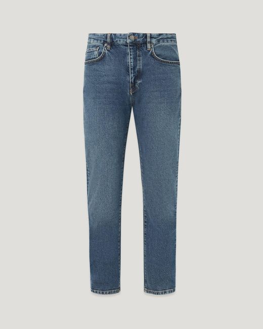 Belstaff Blue Men's B69 Jean Washed Stretch Denim for men