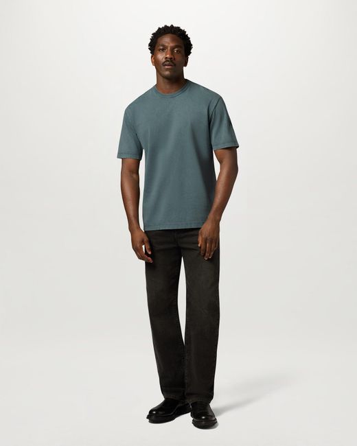 Belstaff Blue Men's Valley Garment Dye T-shirt Cotton for men