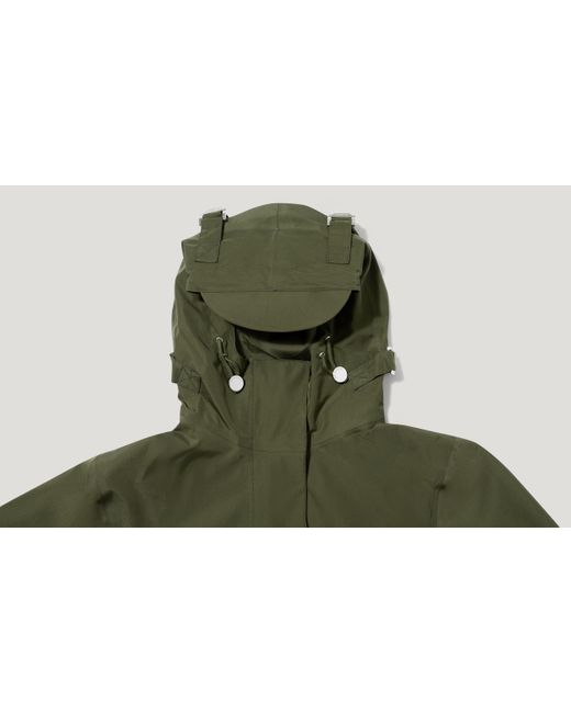 Belstaff Green Navis Parka Tri Tech Shell