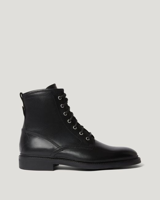 Belstaff Black Men's Shelton Boot Smooth Leather for men