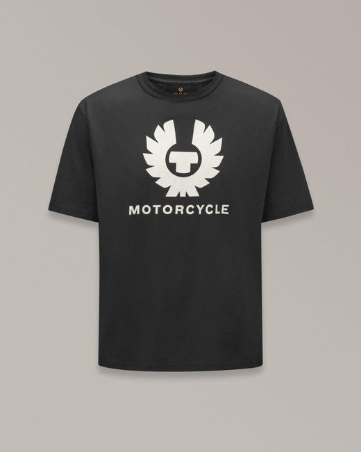 Belstaff Black Motorcycle Phoenix T-shirt for men