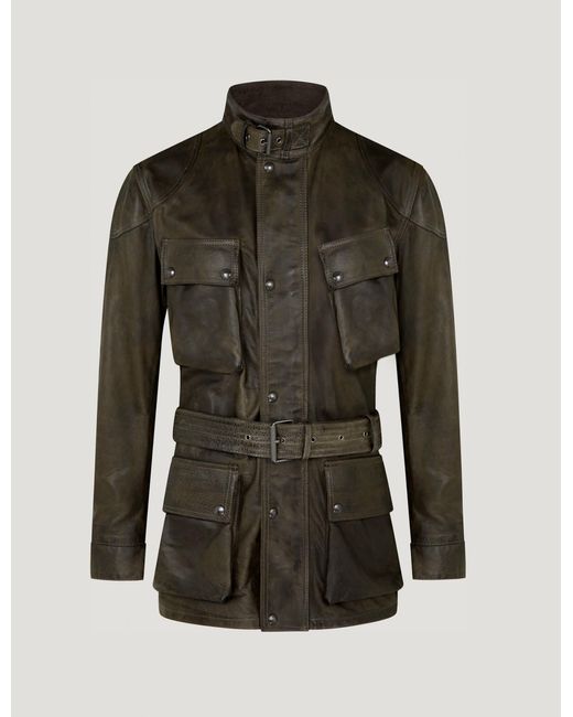 Belstaff Green Legacy Trialmaster Panther Jacket for men