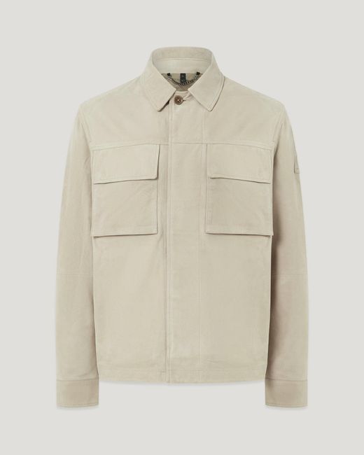 Belstaff Natural Waymark Overshirt for men