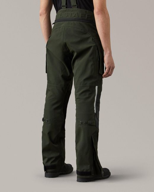 Belstaff Green Long Way Up Motorcycle Pants for men