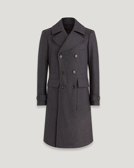 Cappotto milford di Belstaff in Gray da Uomo