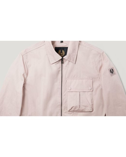 Belstaff Pink Drome Overshirt for men