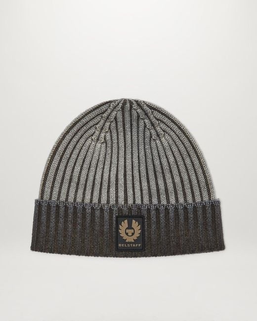 Belstaff Gray Watch Beanie for men