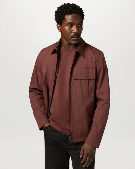Belstaff Brown Men's T-shirt Cotton Jersey for men
