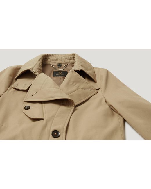 Belstaff Natural Women's Tt Trench Coat Stormcoat Gabardine