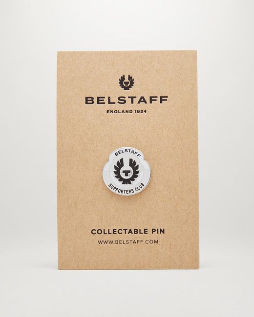 Belstaff Natural Supporters Club Pin for men