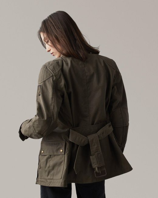 Belstaff Green Trialmaster Motorcycle Jacket