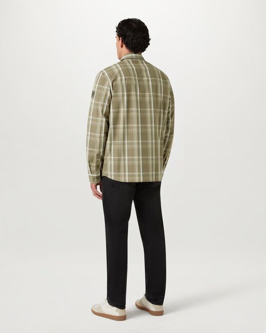 Belstaff Multicolor Men's Fleet Shirt Cotton Check for men