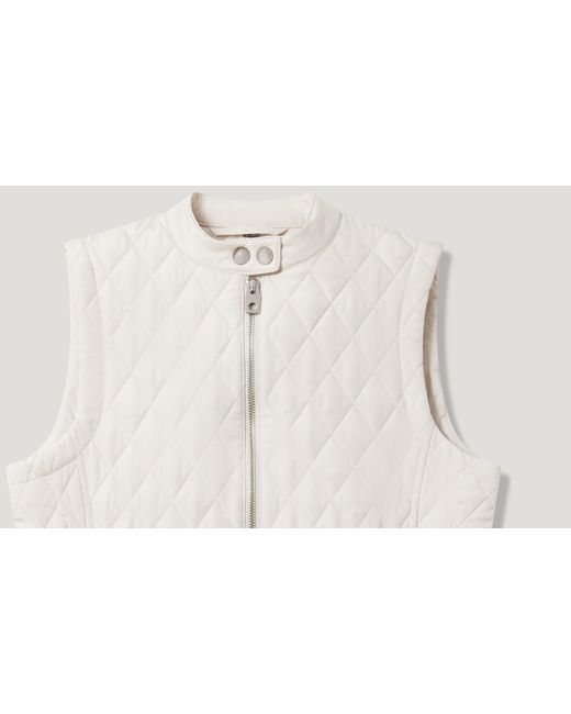 Belstaff Natural Women's Maeva Gilet Quilted Recycled Nylon