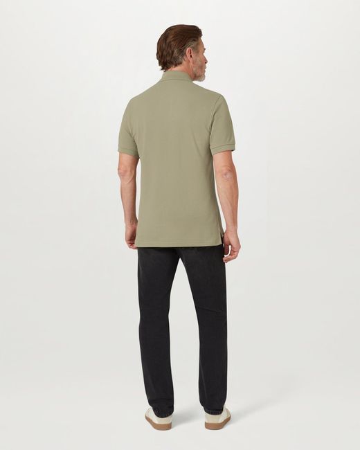 Belstaff Green Men's Polo Cotton Pique for men