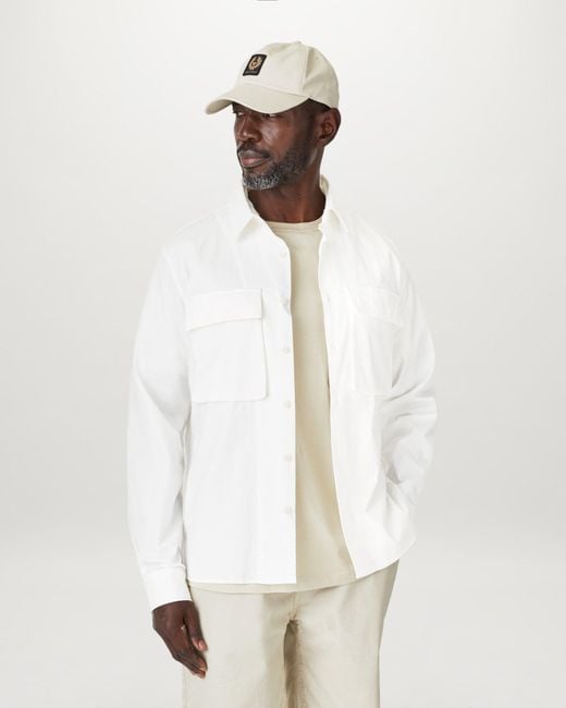 Belstaff White Caster Shirt for men