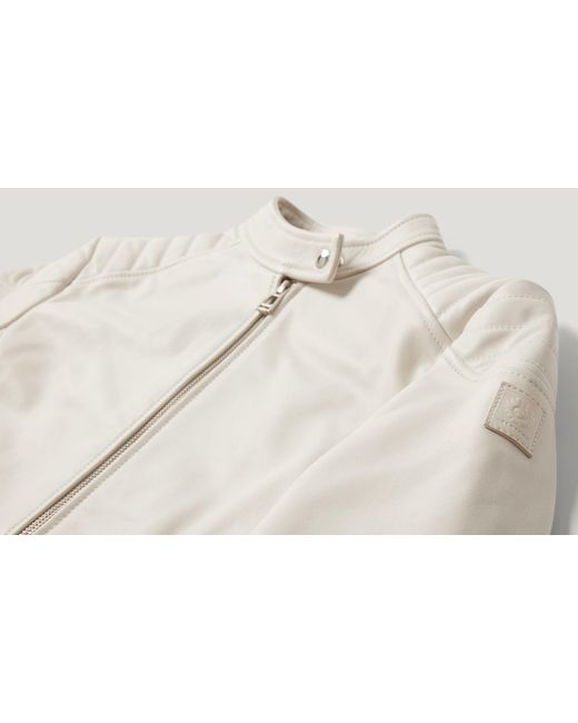 Belstaff Natural Women's Mollison Jacket Matt Nappa