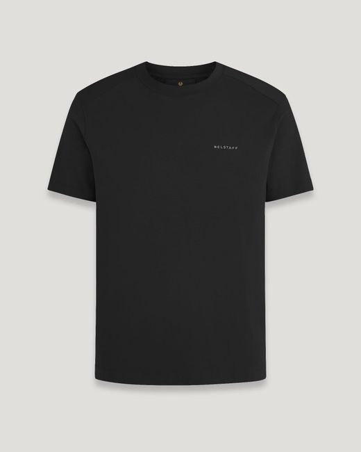 Belstaff Black Men's Alloy T-shirt Cotton Jersey for men
