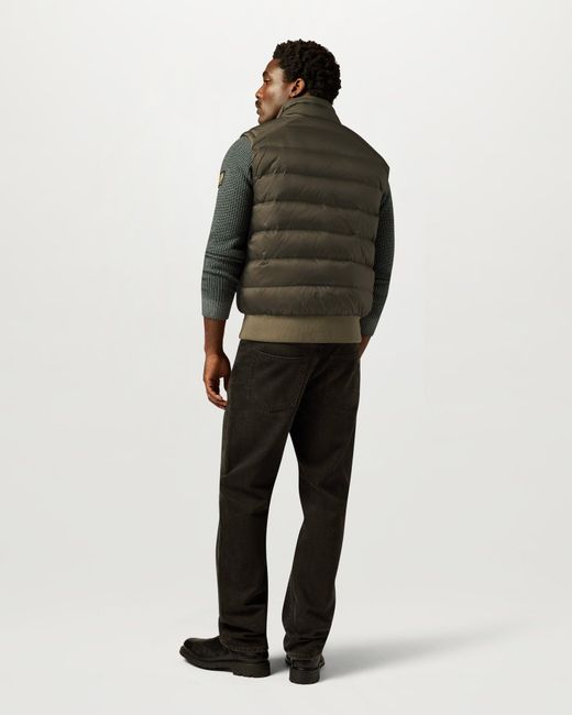 Belstaff Green Men's Compound Gilet Down Filled Nylon for men